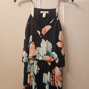 Black Market | White House Spaghetti Strap Floral Dress. Size 6
